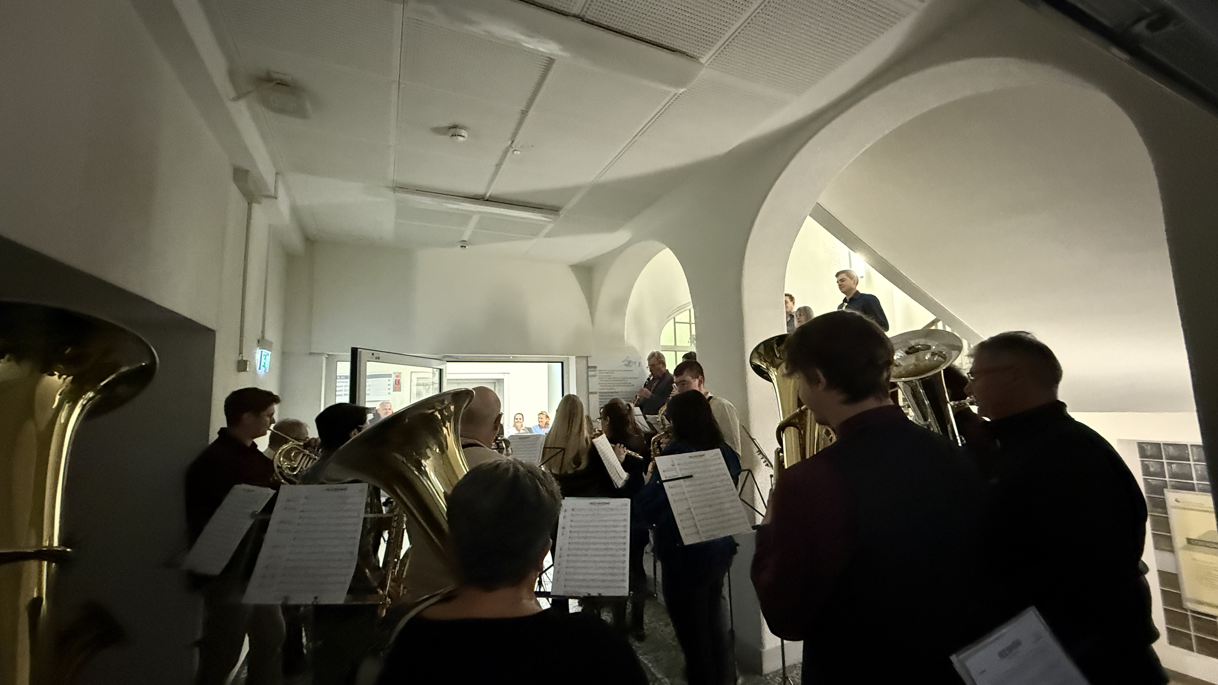 Weihnachtliche Stimmung im Georg-Reinhard-Haus und Krankenhaus