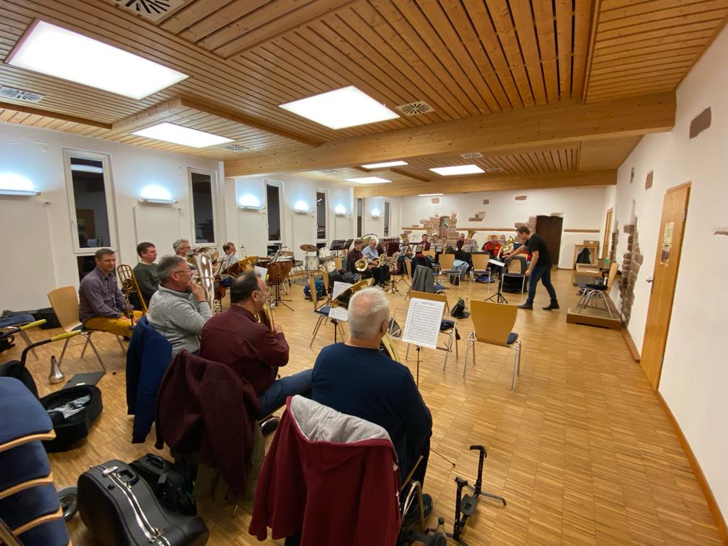 Zielgerade zum Weihnachtskonzert